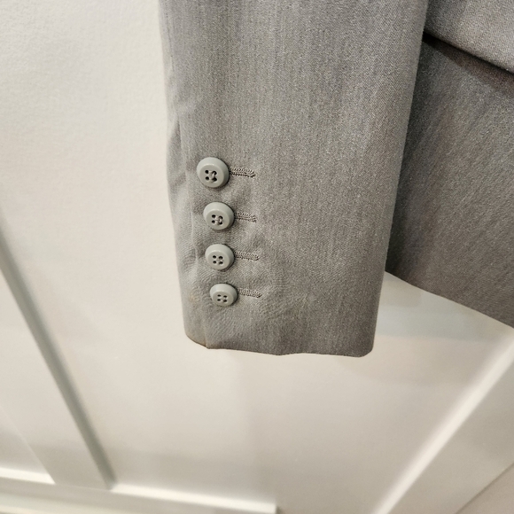 BENETTON Stile 3 Button Notched Collar Women's Blazer - Size Euro 40 US 10-12 - Picture 5 of 13